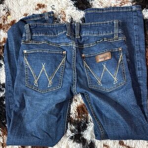 Wrangler Boot Cut Jeans Blue Classic Style